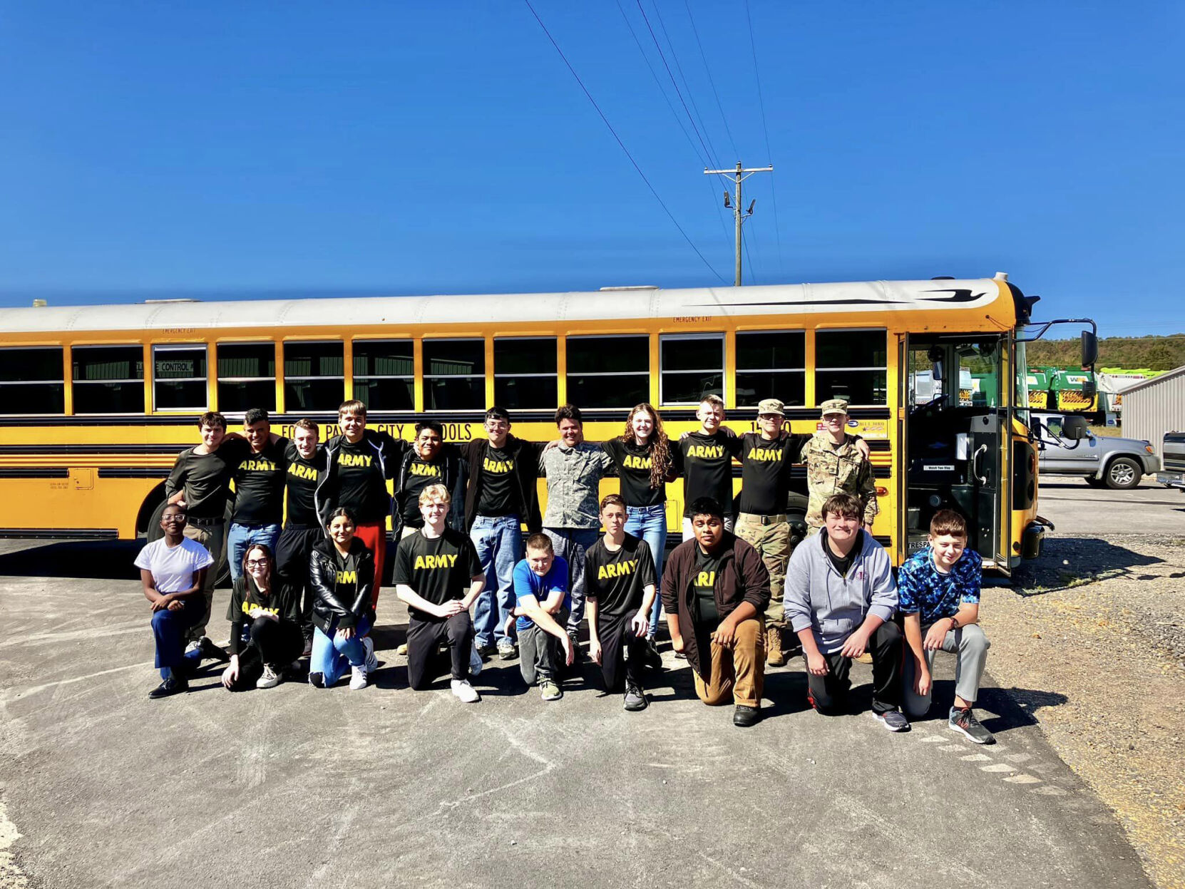 JROTC Cadets help the Marine Toys for Tots campaign